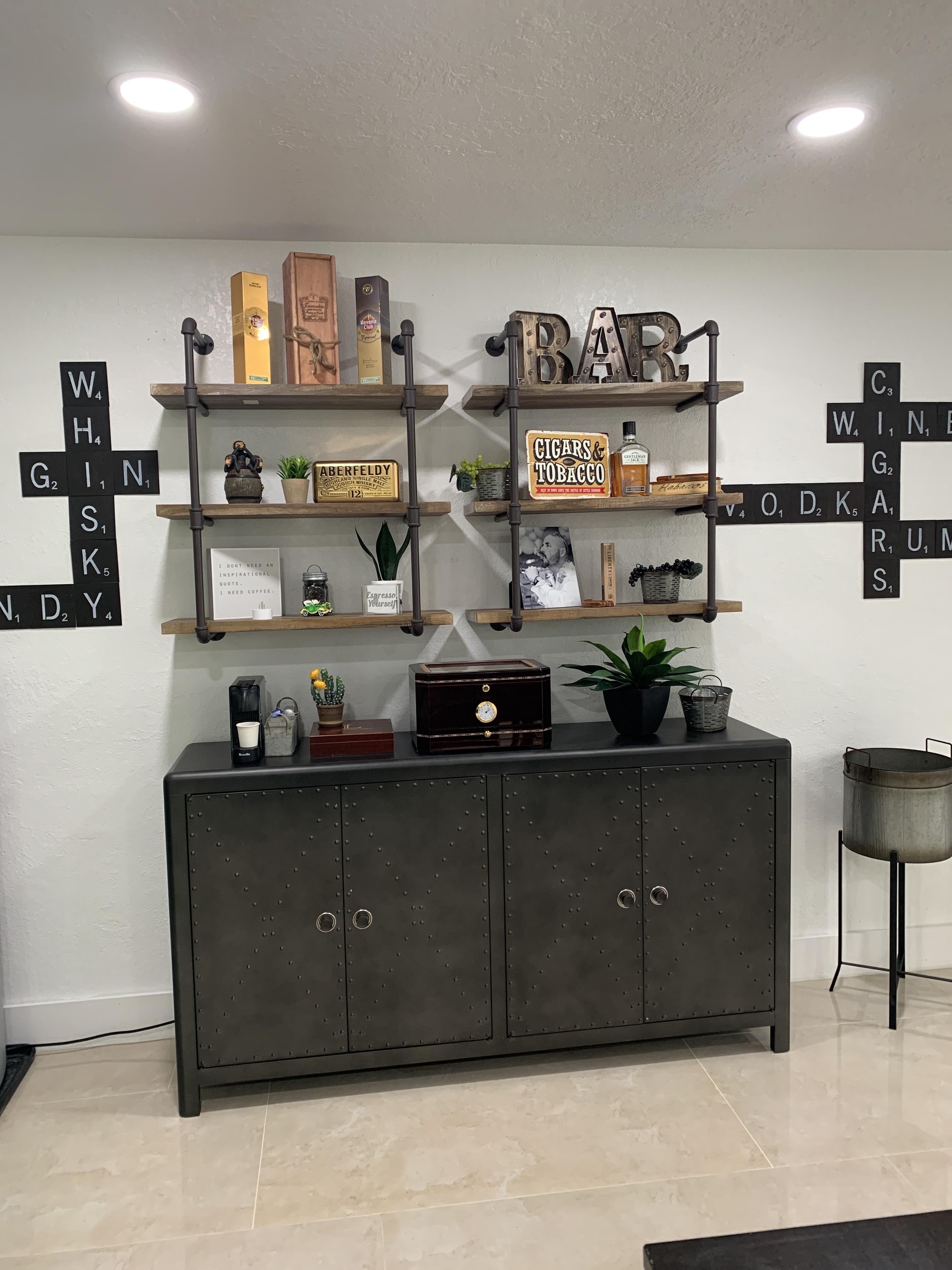 Rock Ridge 67'' 4 Door Accent Cabinet | Ashley
