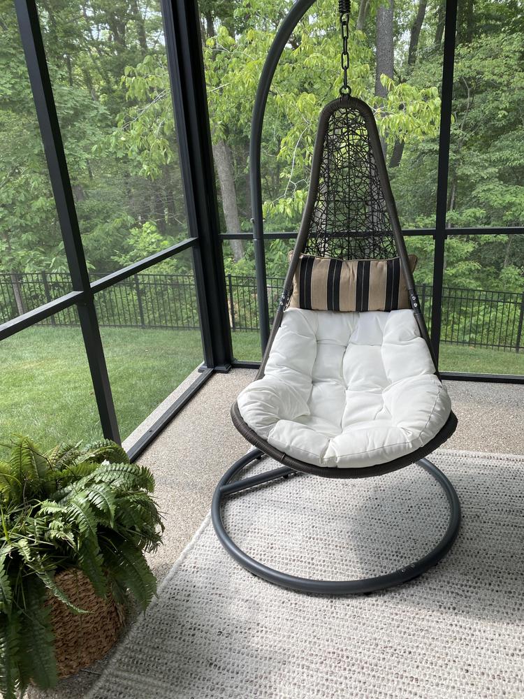 Modway Abate Outdoor Swing Chair | Ashley