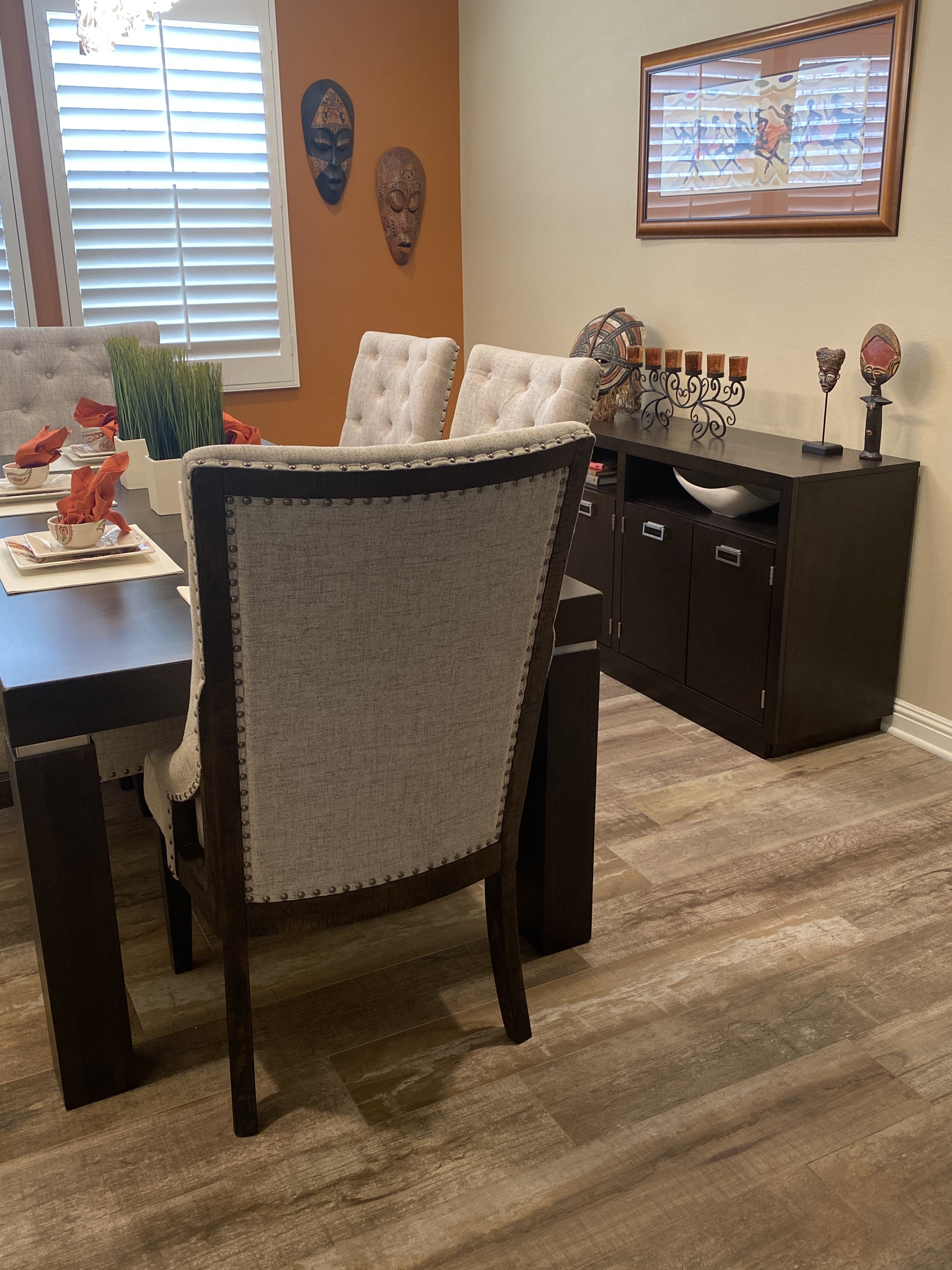 Hyndell Dining Server with Cabinets and Cubbies | Ashley