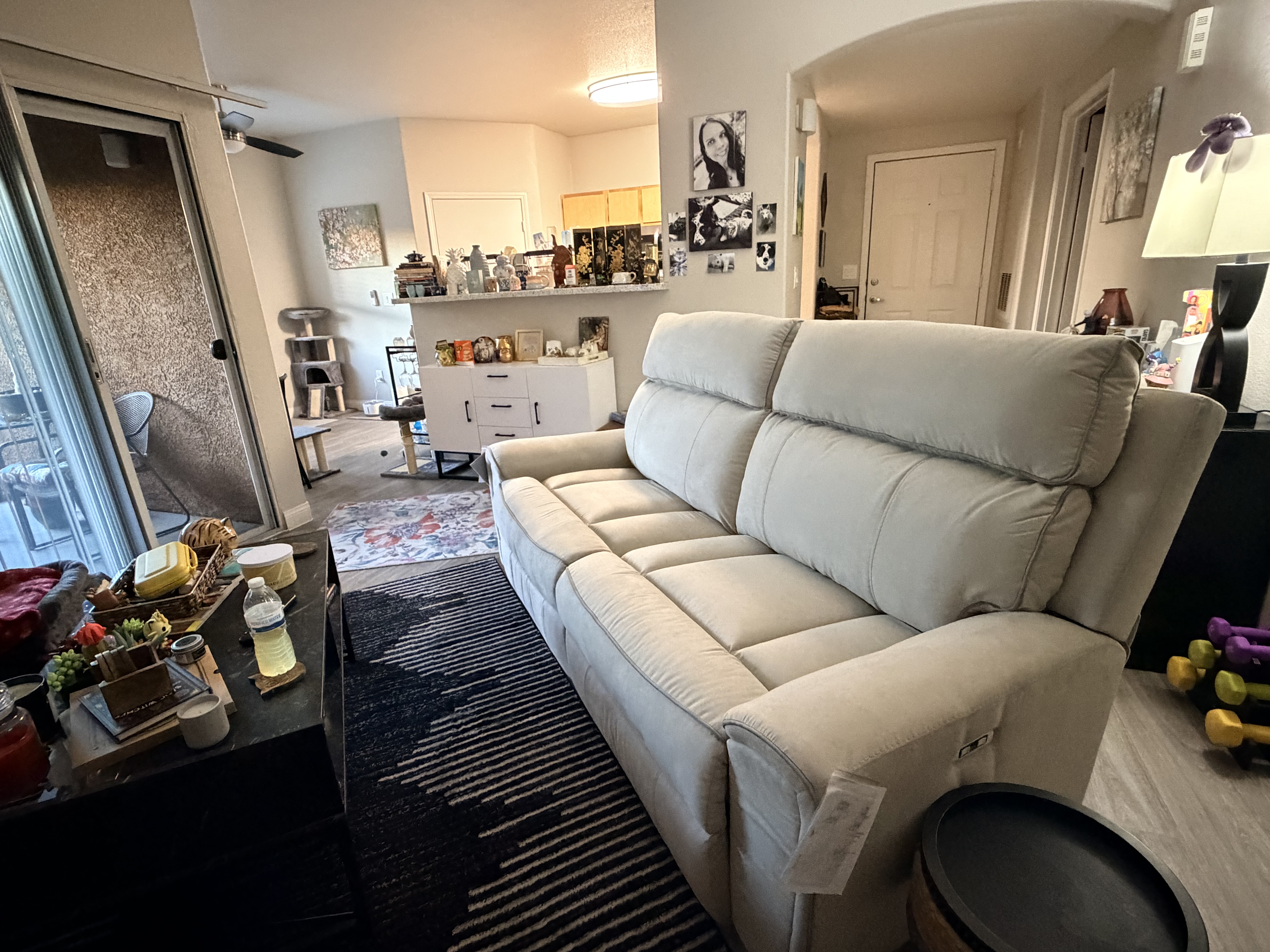 Grafton Pike 2-Piece Dual Power Reclining Modular Loveseat | Ashley