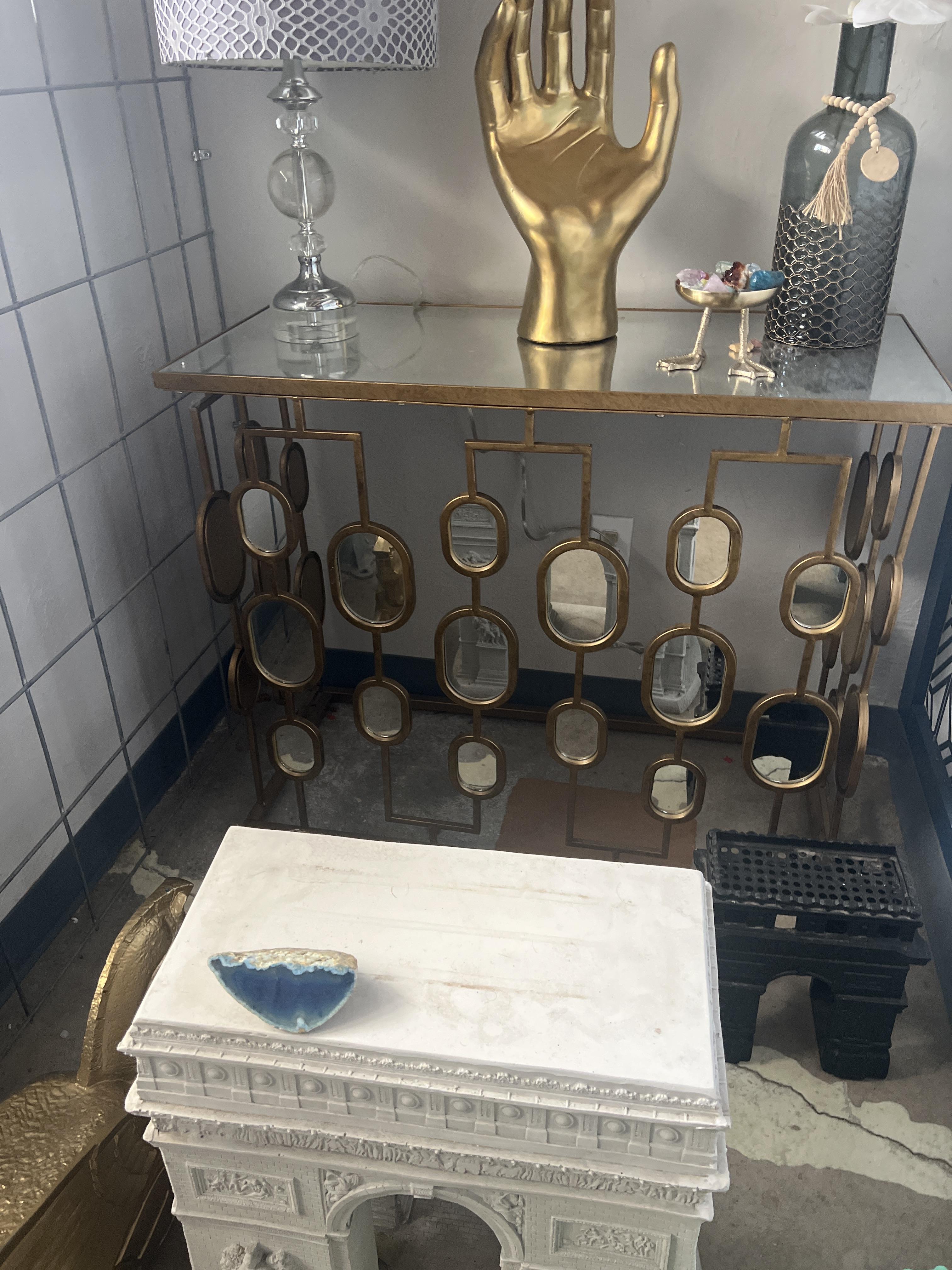 Majaci Mirrored Console | Ashley