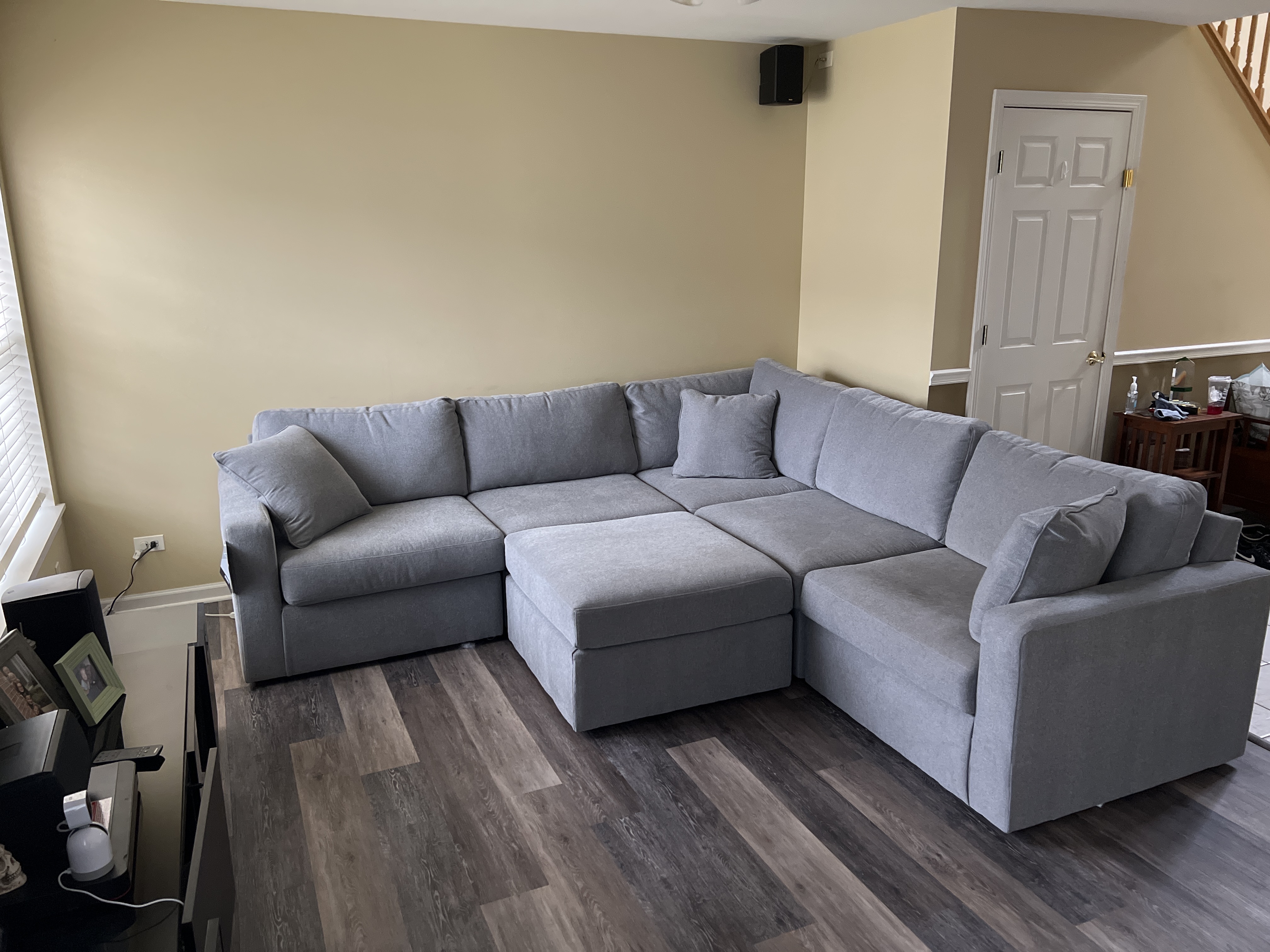 Omaha by Ashley 5-Piece Modular Next-Gen Nuvella™ Performance