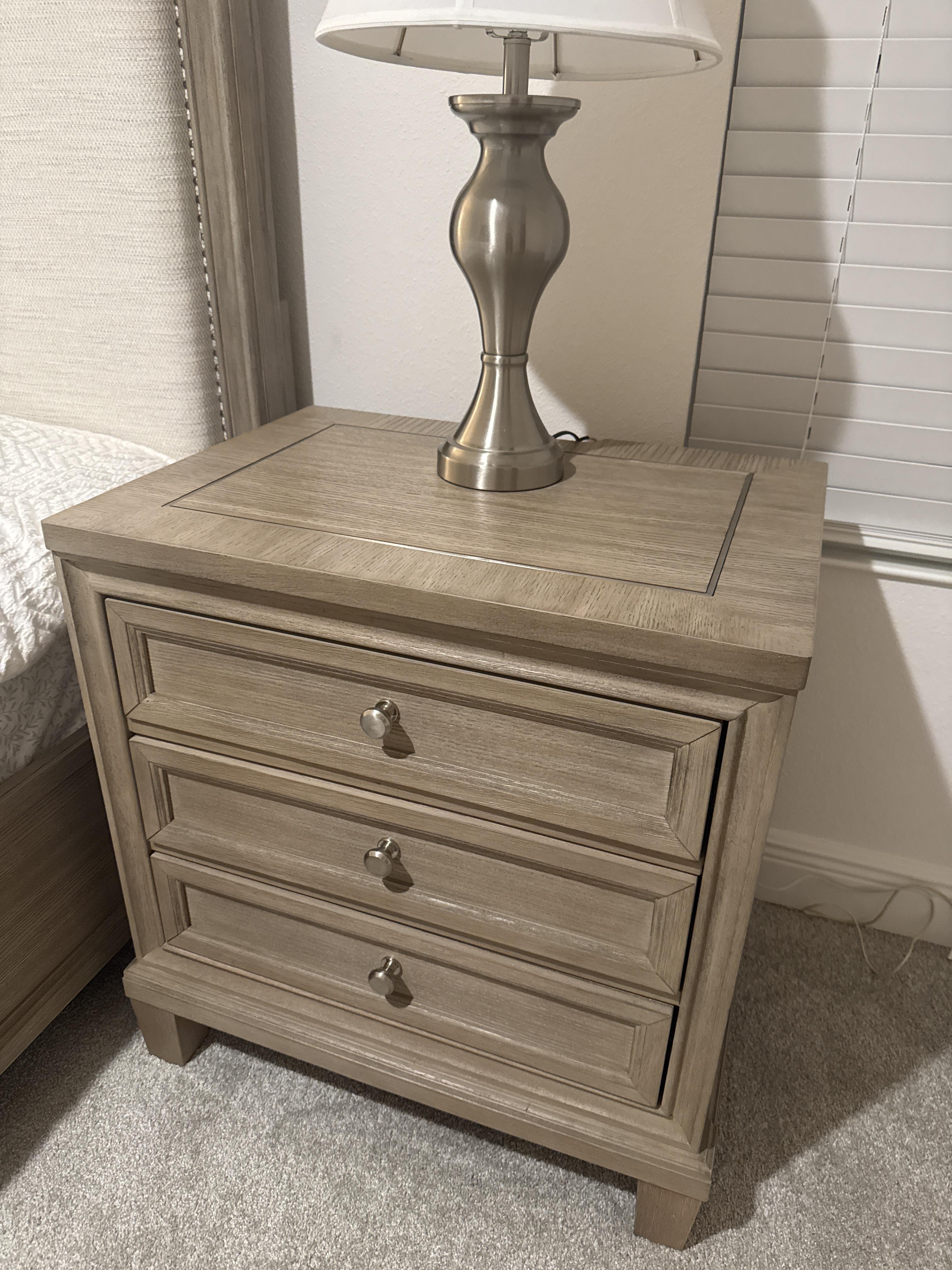 Jorlaina 3 Drawer Nightstand | Ashley