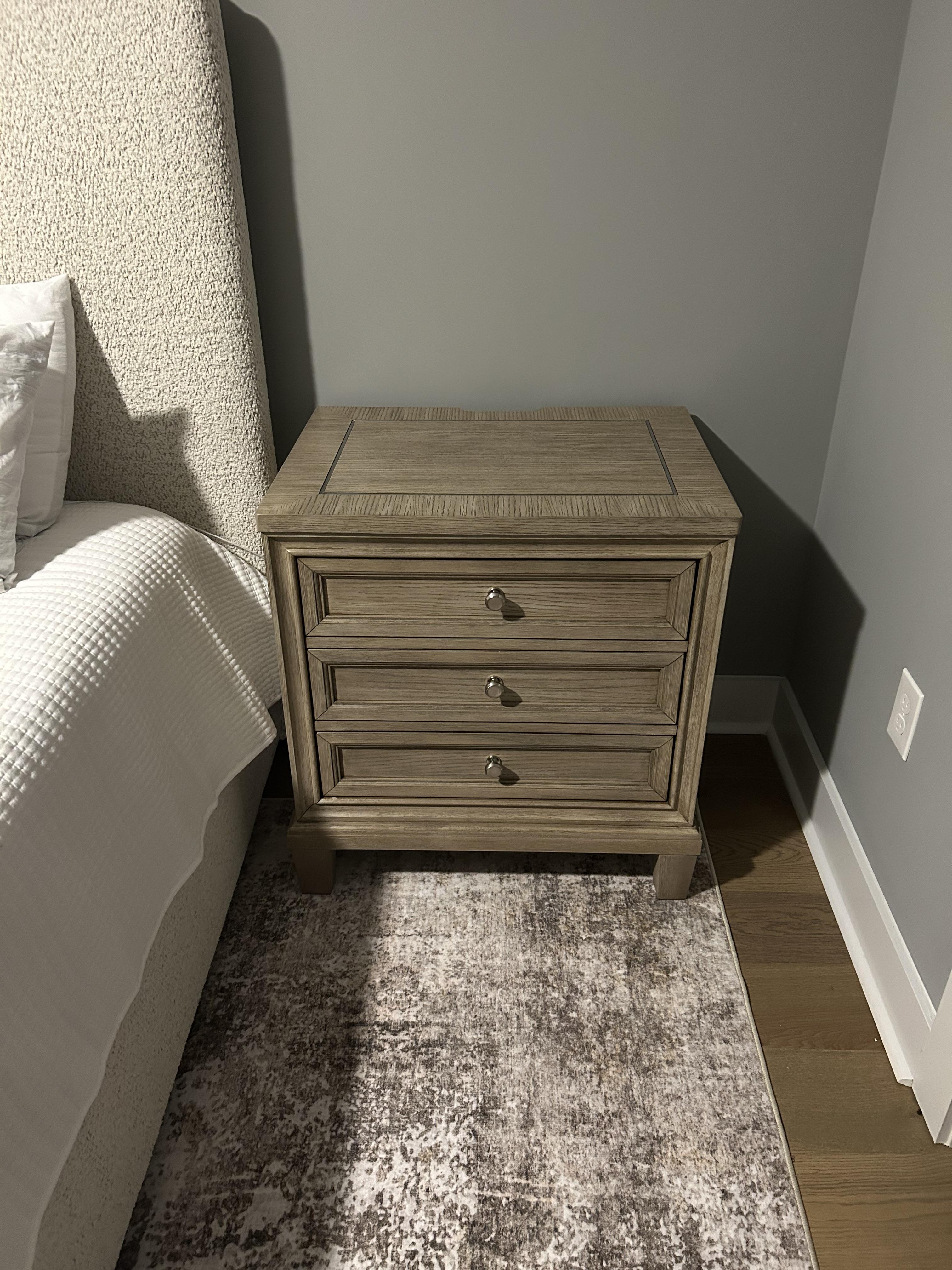 Jorlaina 3 Drawer Nightstand | Ashley