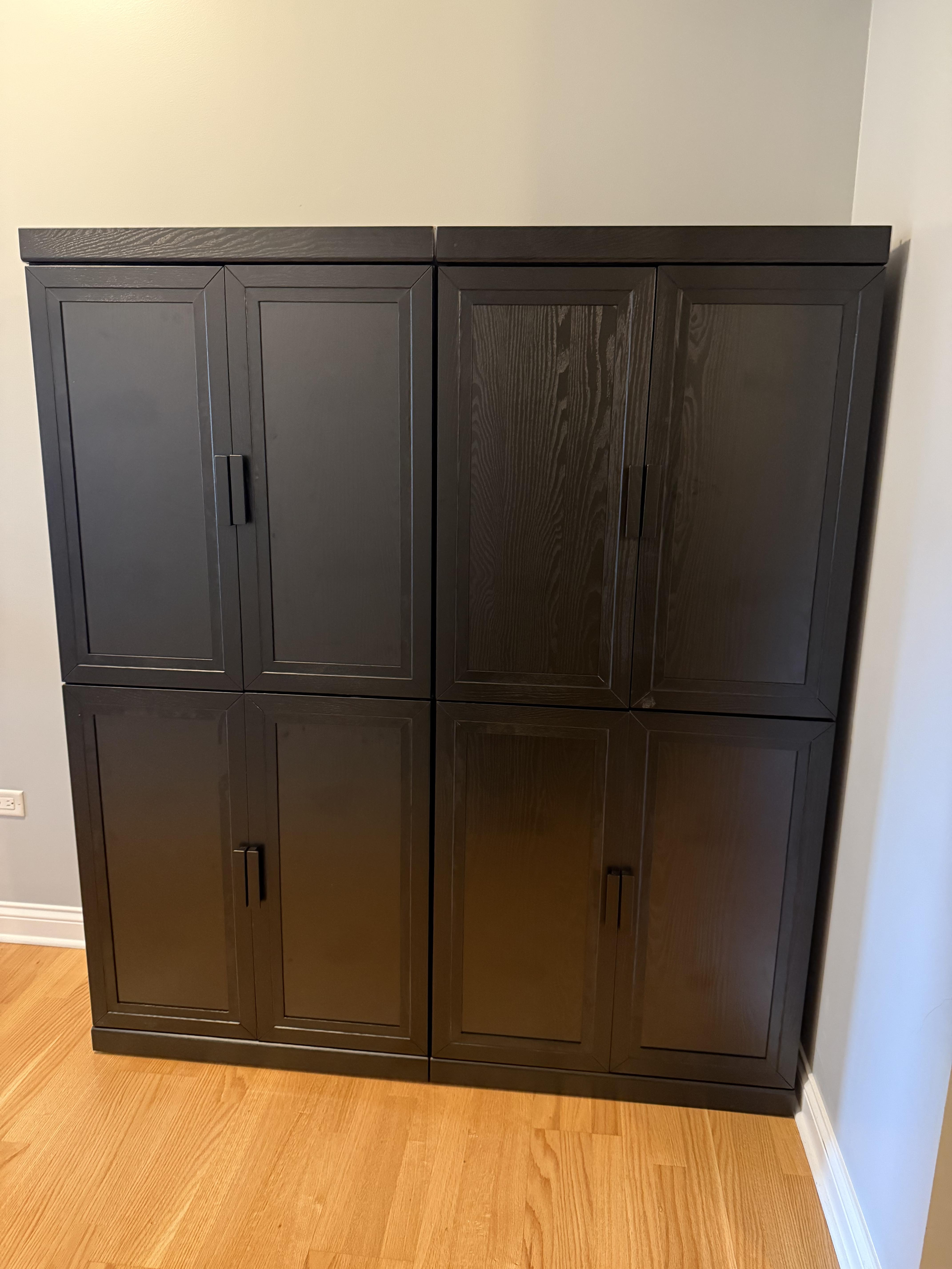 Crosley Furniture Essen Kitchen Pantry Storage Cabinet Set | Ashley