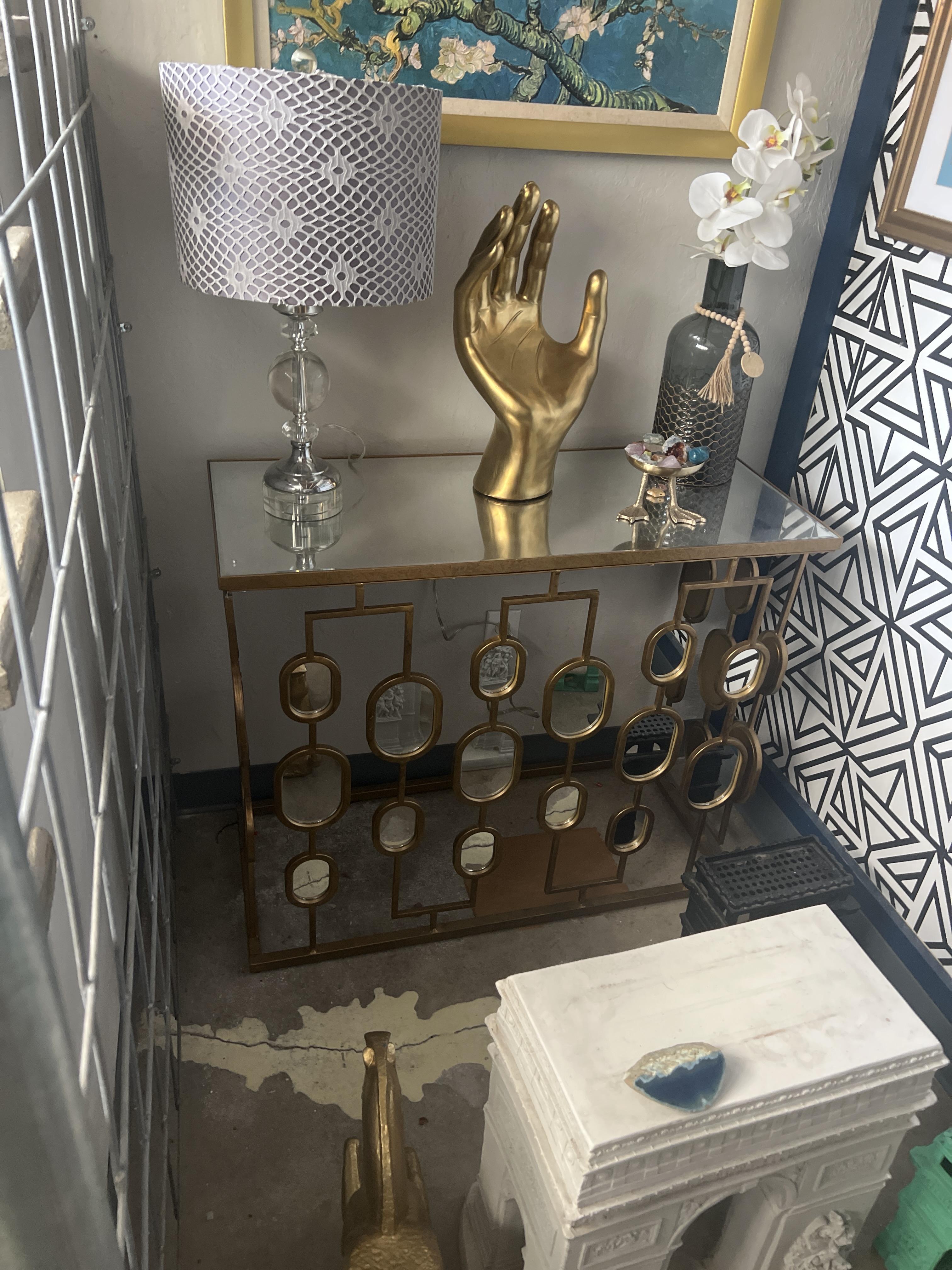Majaci Mirrored Console | Ashley
