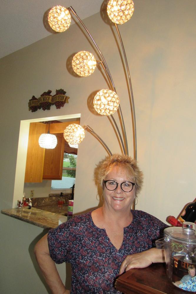 Winter Arc Lamp | Ashley