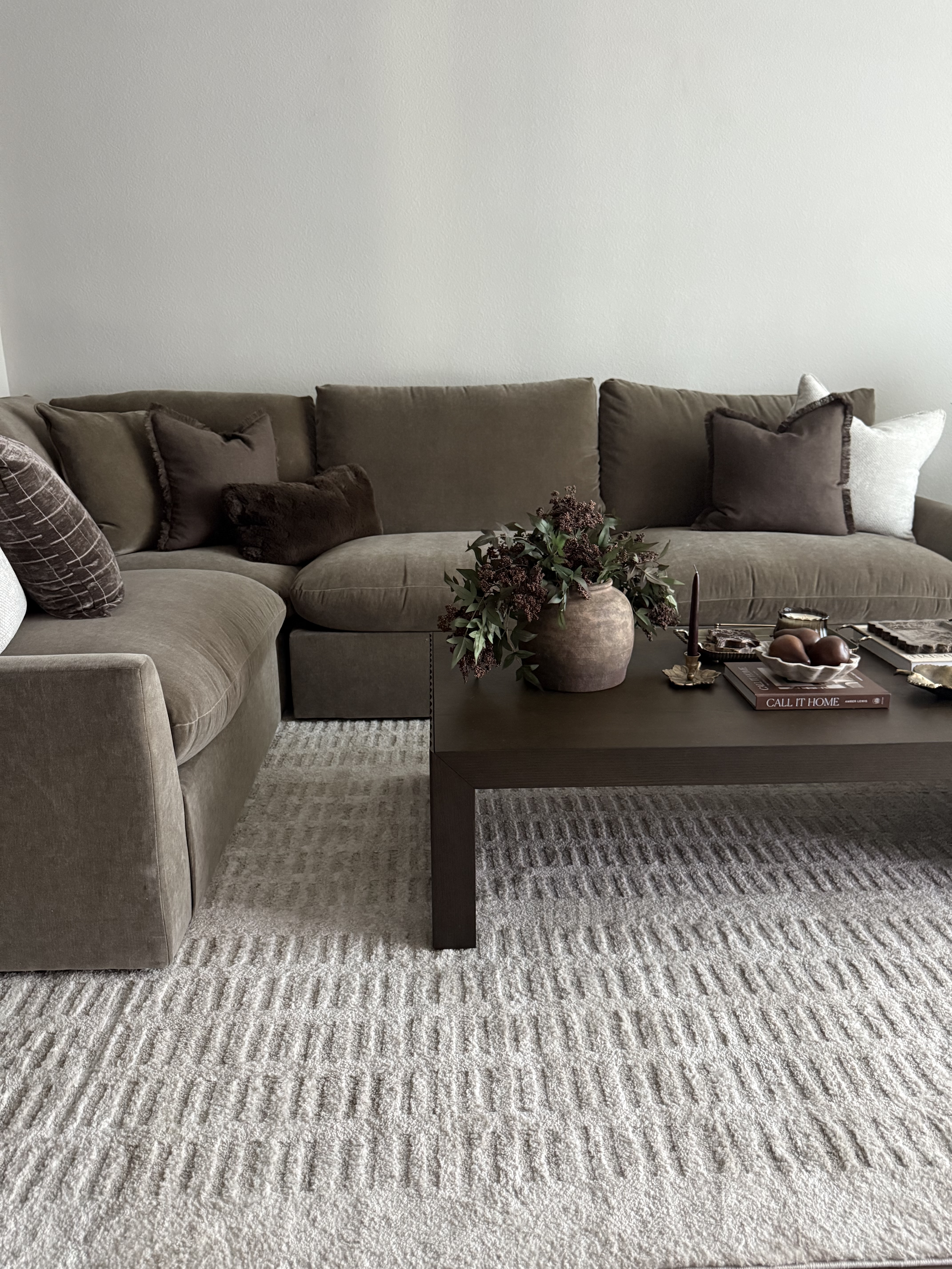 Ashley Luxe Whitehaven Velvet 4-Piece Modular L-Shaped Sectional