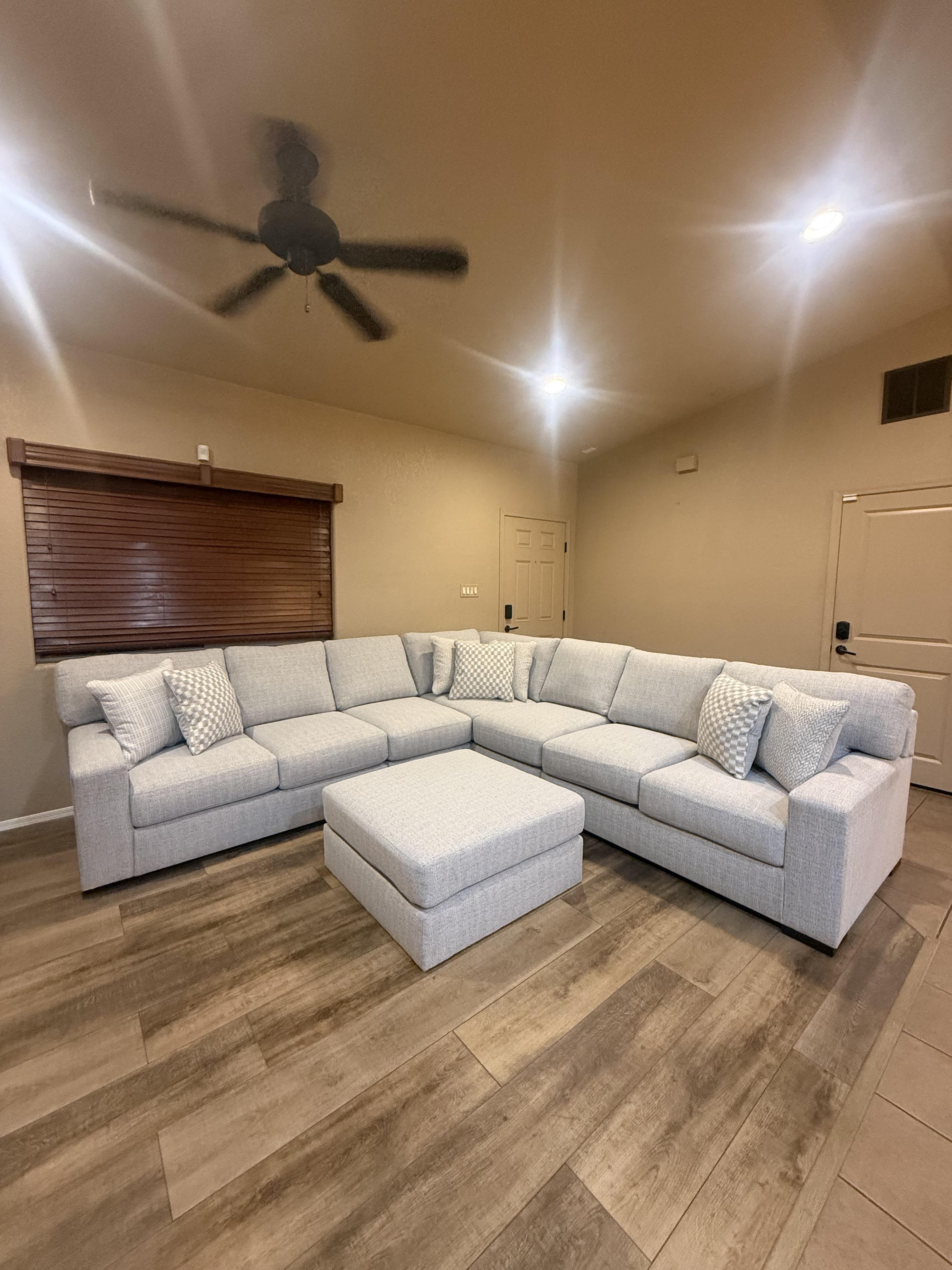 Larce 5-Piece Next-Gen Nuvella™ Performance Fabric Sectional | Ashley