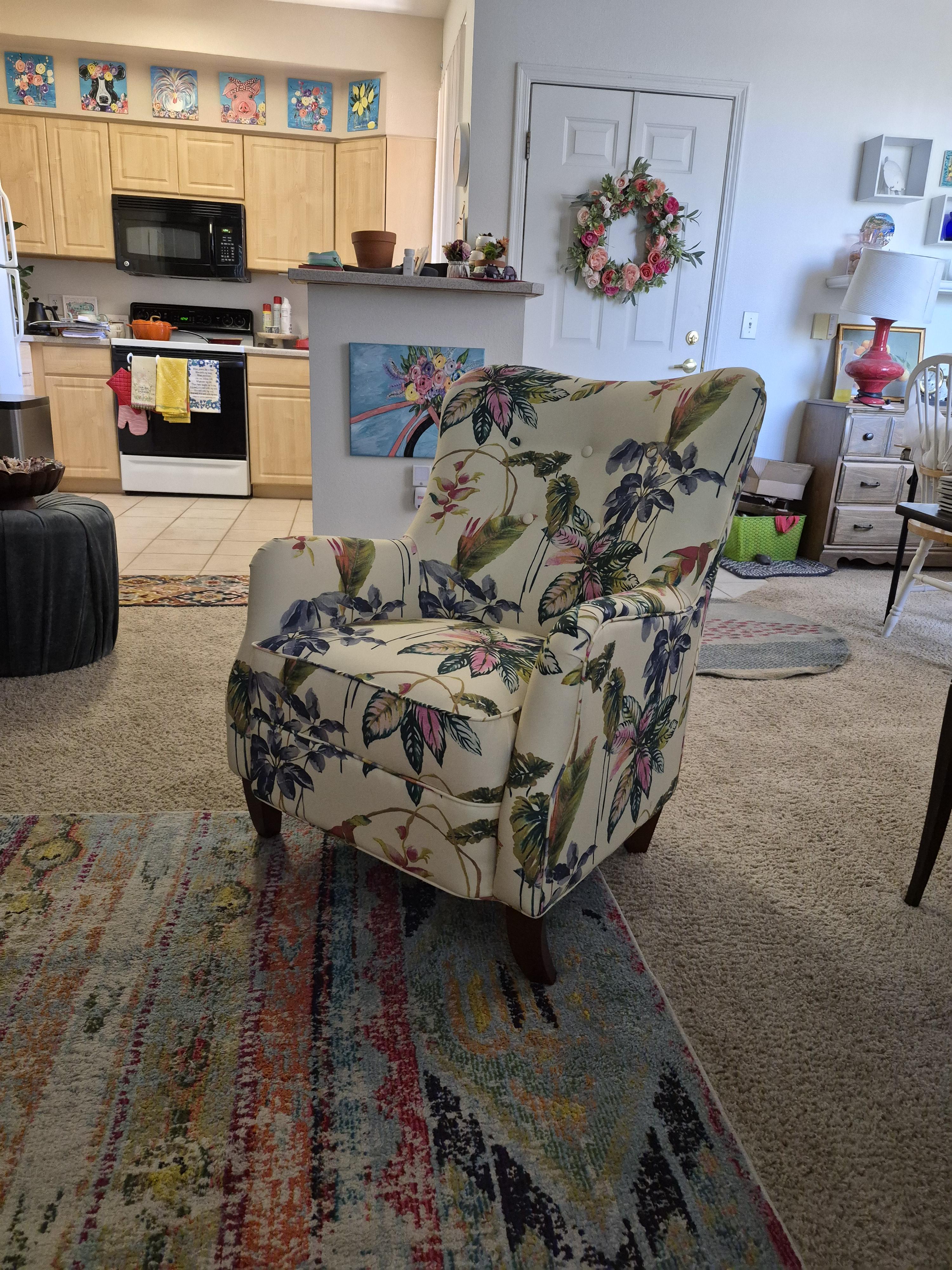 Jennifer Taylor Home Paradise Upholstered Arm Chair | Ashley