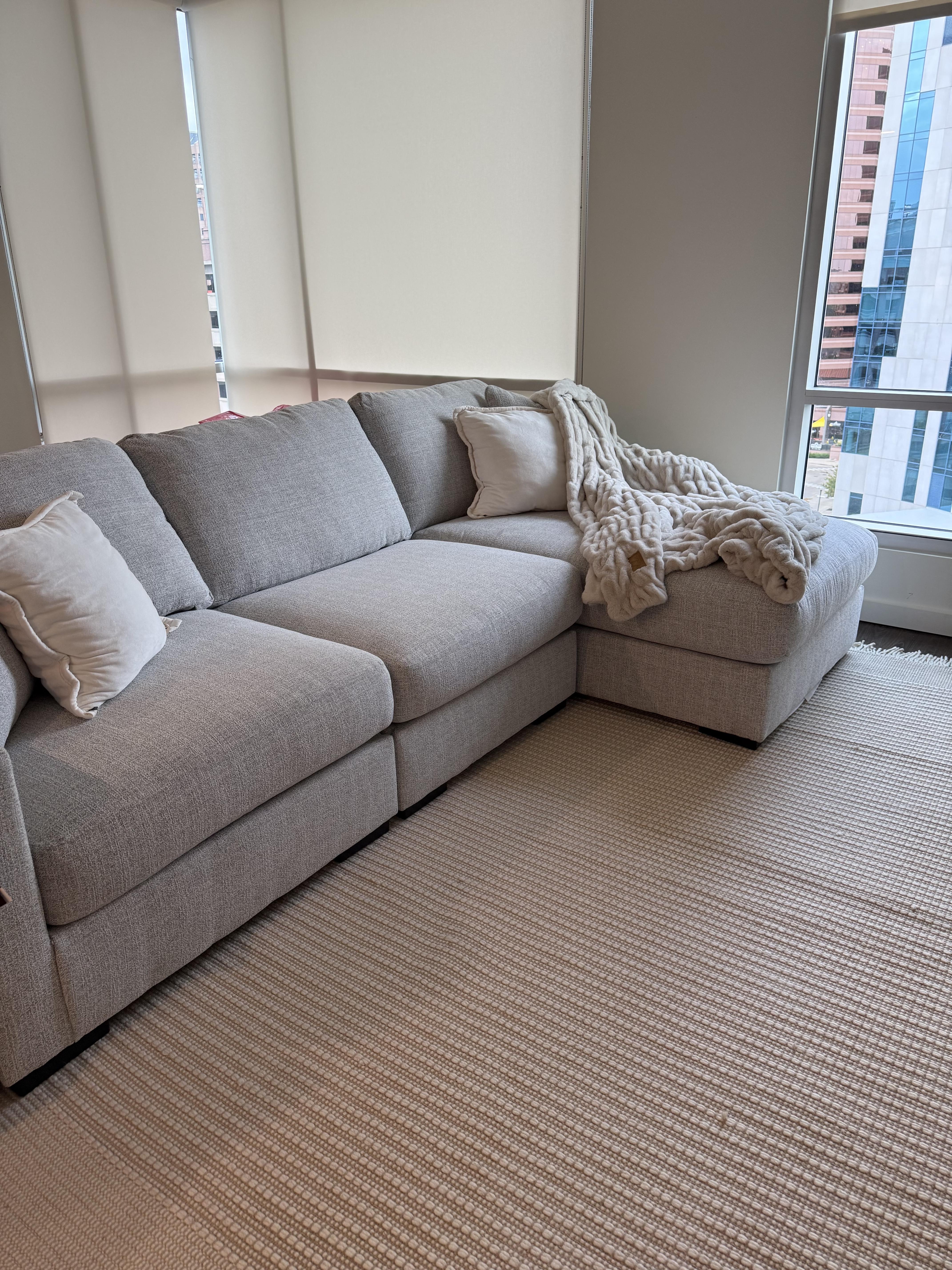 Omaha by Ashley 3-Piece Modular Next-Gen Nuvella™ Performance