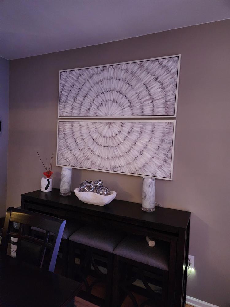 【美品✨】Signature Design by Ashley Pallaton Daxonport Wall Art | Ashley