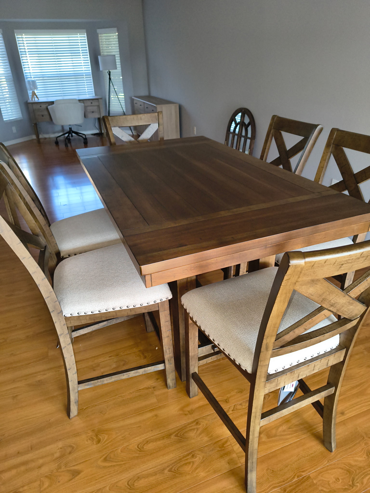 Moriville Counter Height Dining Table and 4 Barstools | Ashley