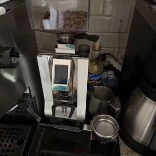 Eureka Oro Mignon XL Espresso Grinder - White - Open Box | Seattle
