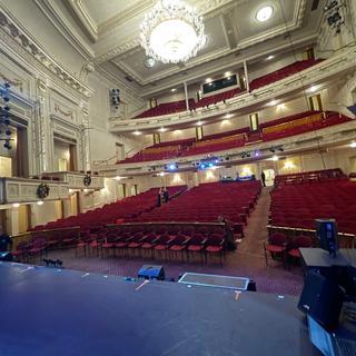 SR D1 used for rehearsal at the Shubert Theater in Boston for the Urban Nutcracker show.