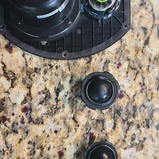1" Silk Dome Faceplate-Less Tweeter Replacement Element ND25FN-4 1-Inch 4 Ohm