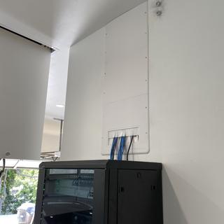 Fully installed with front cover