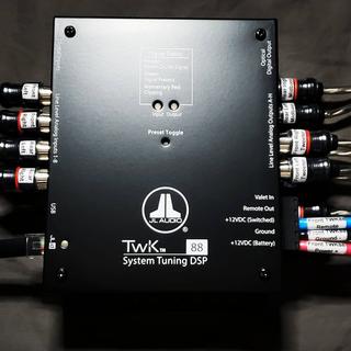 Jl audio TWK88 DSP with Shorter length Monoprice CAT6 8 Conductor Cable.