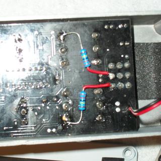 two 2.2 Meg resistors
