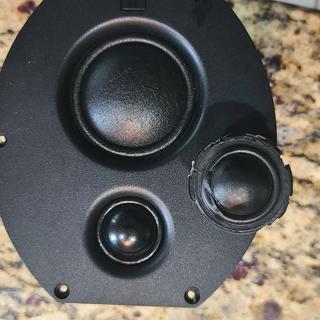 1" Silk Dome Faceplate-Less Tweeter Replacement Element ND25FN-4 1-Inch 4 Ohm
Bought eBay pure wave