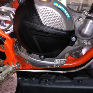 Protecteur De Couvercle D'allumage Polisport Noir Pour KTM EXC/XC 250-300 2012-2016 & Husqvarna 2015-2016