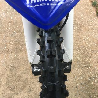 Acerbis Shoe Protectors For Inverted Forks - Silver Motorcycle Dirt