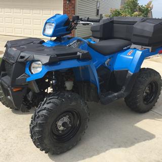 LOCK & RIDE REAR STORAGE BOX FOR SPORTSMAN 550, 570, 850 BY POLARIS - Polaris Ac