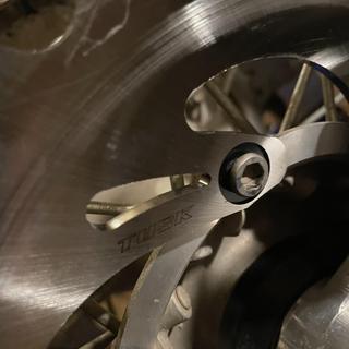 Tusk Typhoon Steel Brake Rotor Rear Fts YAMAHA YZ65 YZ80 YZ85 YZ85LW - View #10