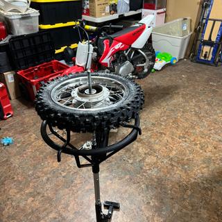 thumbnail image 2 of Tusk Portable Motorcycle Tire Changer & Bead Breaker – Stand + Bead Breaker Machine 2 of 5