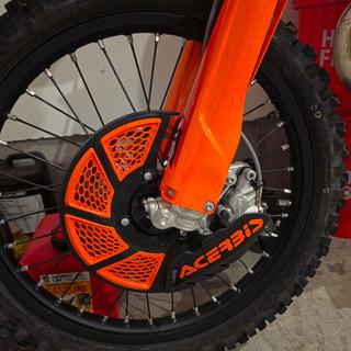 Acerbis X-Brake Vented Front Disc Cover with Mounting Kit | Parts