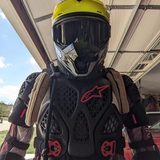 Alpinestars A-6 Roost Deflector Riding Gear Rocky Mountain ATV/MC