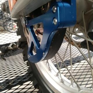 Tusk Billet Rear Caliper Guard – Black For Kawasaki KX125/250/500 KDX KLX