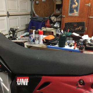 Neutron Gripper Seat Cover – Black, For KTM Off-Road Bikes