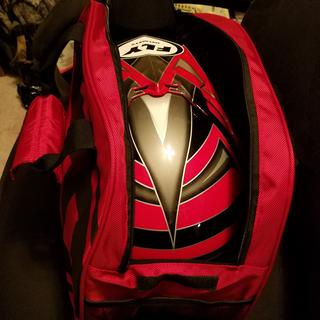 bell helmet and gear bag Quilted & Hans 2120013. Bell - Zippered Helmet Bag