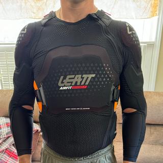 Veste De Protection Leatt 3DF Airfit Lite - VTT Enduro/DH, Protections Dos Et épaules