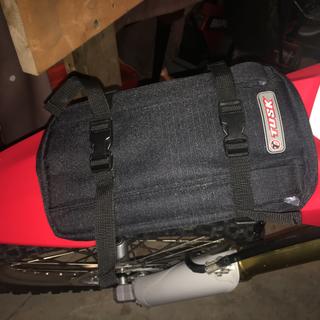 Tusk Front And Rear Motorcycle Fender Tube Packs Black