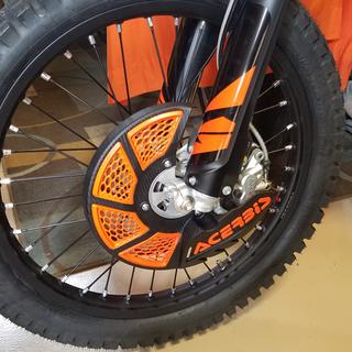 Acerbis Flo Yel Vented X-Brake Disc Cover W/ Mount For KTM 04-15 SX F