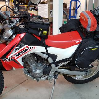 Dual Sport Sports Bike Panniers Nelson Rigg Dual Sport Saddlebags