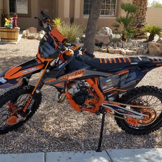 Renthal Fat Bar Pad Viola - Manubrio Per Moto YZ, CR, RM, KTM, Husqvarna