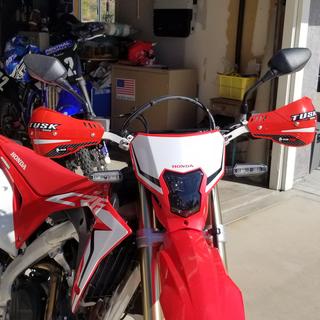 Tusk D-Flex Handguards With MX Shields Negro 1 1/8 Bar Mounts – Moto ASAP