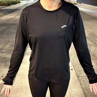 ブルックス Brooks Sprint Free Long Sleeve 3.0 レディース シャツ トップス Black Women's Sprint Free Long Sleeve 3.0 | Running Tops | Brooks