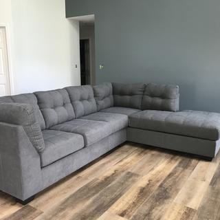 Desmond II Microfiber 2 pc. Sectional Raymour Flanigan