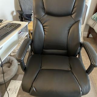 Kneeling Chair Staples Westcliffe Brown Bonded Leather Executive