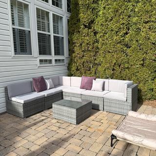 Noreen 3-pc. Outdoor Sectional Set | Raymour & Flanigan