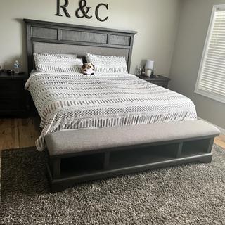 Cambridge bedroom set raymour and flanigan sales
