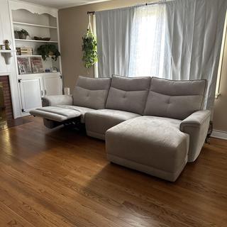 Graceland Dual Power Armless Recliner | Raymour & Flanigan