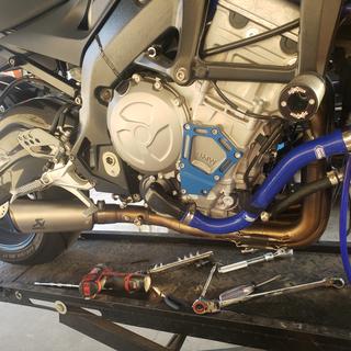 Akrapovic Exhaust Headers BMW S1000RR 2015-2016 - RevZilla