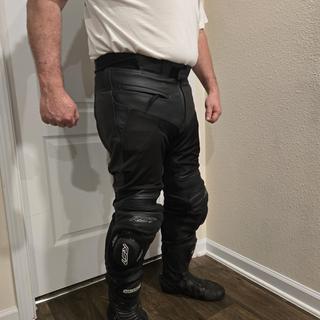RST Moto S-1 Mesh CE Leather Pants - RevZilla