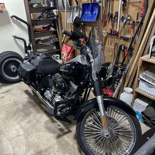 Lindby Magnumbar Highway Bars For Harley Softail 2000-2017 - RevZilla