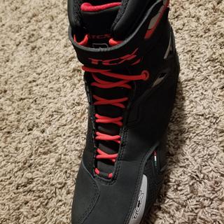 TCX Rush Waterproof Boots, Black/Yellow Fluo, Size:40